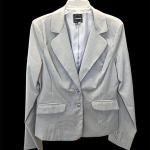 My Michelle Women/Junior Blazer Gray Size XL Pre-owned Excellent Condition
